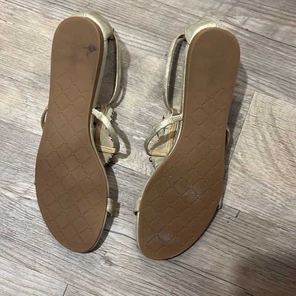 Gold Sandals - Picture 2 of 3